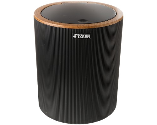 Ведро для мусора Fixsen Black Boom FX-411-6 Черное