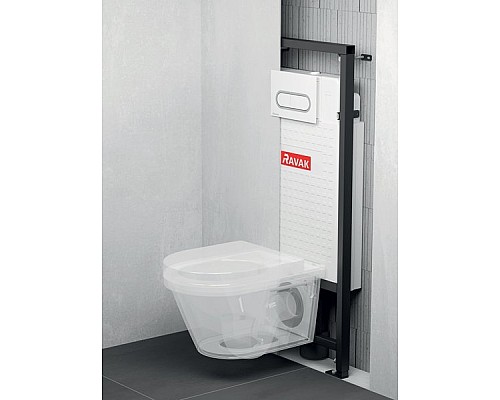 Инсталляция Ravak G II X01703 для унитаза без клавиши смыва