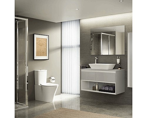 Унитаз компакт Ideal Standard Connect Air E013701 без бачка и сиденья