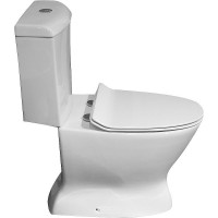 Унитаз компакт Sanitana Kapa S10078523300000 без бачка и сиденья