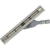 Душевой лоток ALMAes Delgado 60 DL60CH с решеткой Нержавеющая сталь