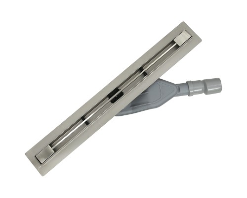 Душевой лоток ALMAes Delgado 60 DL60CH с решеткой Нержавеющая сталь