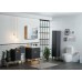 Шкаф пенал Vitra Sento 40 L 60856 подвесной Антрацит матовый