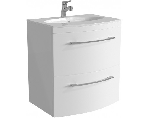 Тумба под раковину De Aqua Лонг 60 167119 подвесная Белая