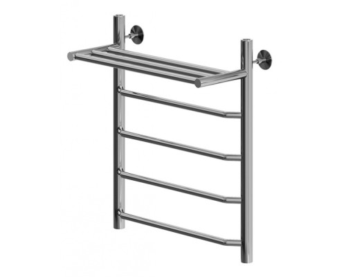 Полотенцесушитель водяной Aquanet Fiona с полкой 600x400, хром