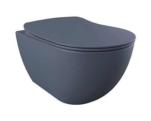 Унитаз биде Creavit Free FE322-00BM00E-0000 подвесной Базальт без сиденья