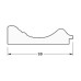 Зеркало Evoform Exclusive-G 158х69 с гравировкой в багетной раме - Травленое серебро 99 мм