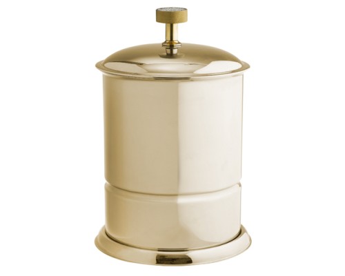 Ведро металл Boheme RoyalE CRISTAL BLACK GOLD