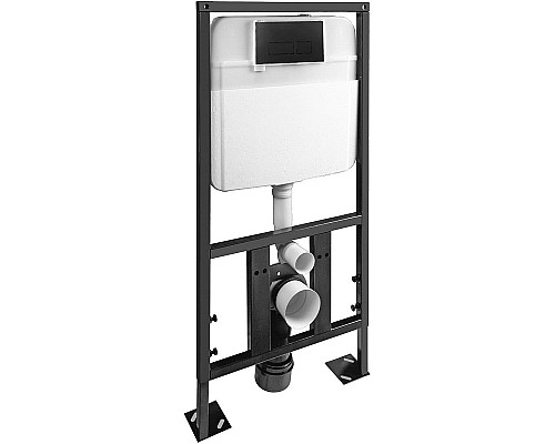 Инсталляция SantiLine SL-04 с Черной матовой клавишей смыва