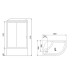 Душевая кабина Royal Bath BK 120x80 без гидромассажа
