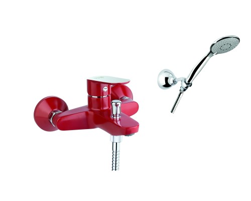 Смеситель для ванны Fiore Kevon Chic 81RX8150 хром красный