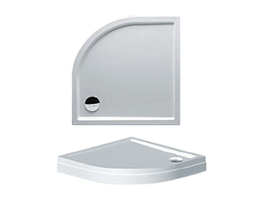 Акриловый душевой поддон Riho Davos 281 90x90 белый R55 + панель DA8900500000000