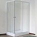Душевой уголок Royal Bath HPD 120х80 RB 8120 HPD-T профиль Белый стекло прозрачное