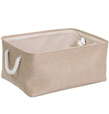 Корзина для белья WasserKRAFT Aisch WB-550-M Бежевая
