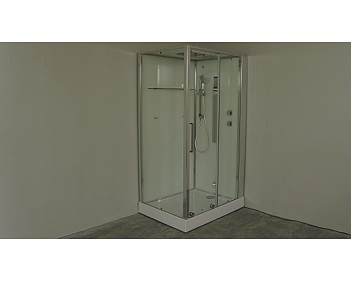 Душевая кабина Timo Premium 120x90 H-520L с баней с гидромассажем Душевая кабина Timo Premium 120x90 H-520L с баней с гидромассажем