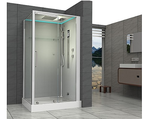 Душевая кабина Timo Premium 120x90 H-520L с баней с гидромассажем Душевая кабина Timo Premium 120x90 H-520L с баней с гидромассажем
