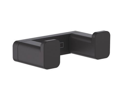 Двойной крючок Hansgrohe AddStoris 41755670 Черный матовый