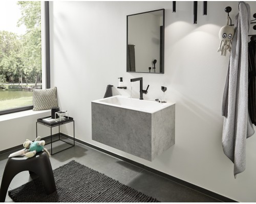 Двойной крючок Hansgrohe AddStoris 41755670 Черный матовый