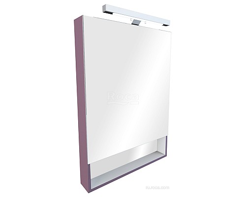 Зеркальный шкаф Roca The Gap 80 ZRU9302753 фиолетовый