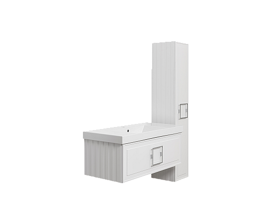Тумба под раковину La Fenice Cubo Bianca белый 100