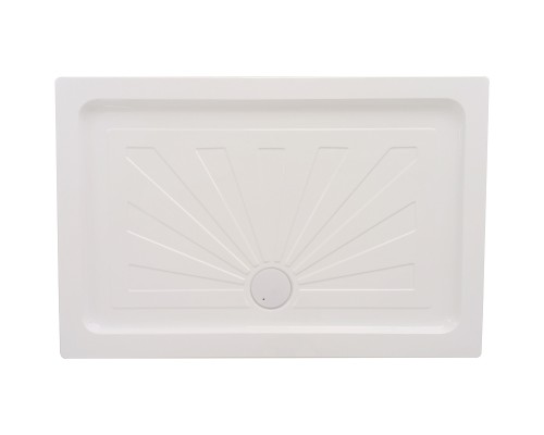 Душевой поддон из АБС-пластика Cerutti SPA QR121 120х80 7748 Белый