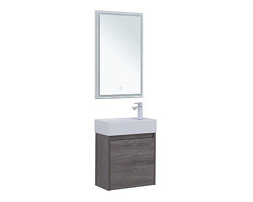 Комплект мебели для ванной Aquanet Nova Lite 50 302529 подвесной Дуб рошелье