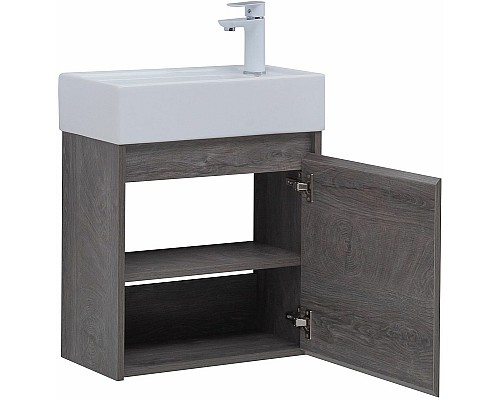 Комплект мебели для ванной Aquanet Nova Lite 50 302529 подвесной Дуб рошелье