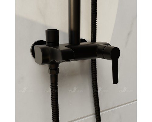Душевая система RGW Shower Panels SP-31B 51140131-04 Черная матовая