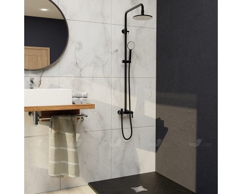 Душевая система RGW Shower Panels SP-31B 51140131-04 Черная матовая