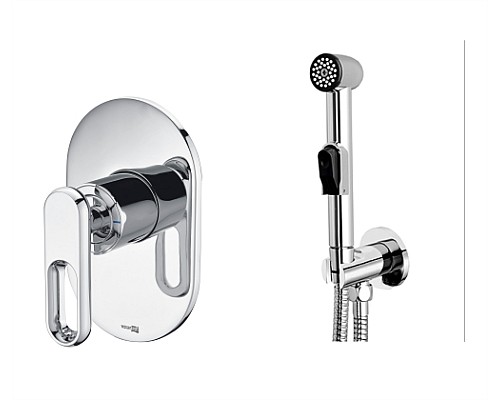 Встраиваемый комплект для биде для биде WasserKRAFT A111857 со шлангом