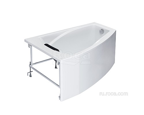 Акриловая ванна Roca Hall Angular ZRU9302864 асимметричная левая белая 150х100