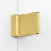Душевая дверь NEW TRENDY AVEXA GOLD BRUSHED 120x200 (брашированное золото)