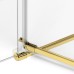 Душевая дверь NEW TRENDY AVEXA GOLD BRUSHED 120x200 (брашированное золото)