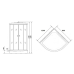 Душевая кабина Niagara Eco 120x80 L NG-4512-14L без гидромассажа