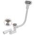 Слив-перелив Alcaplast Click-Clack Хром