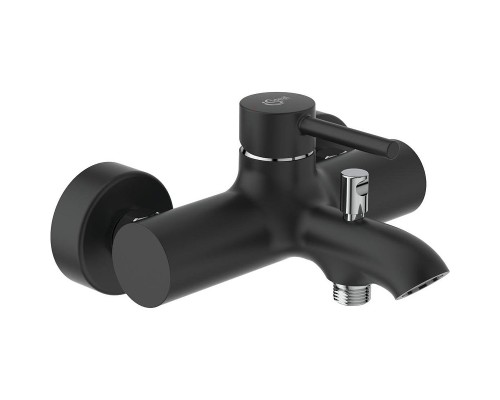 Смеситель для ванны Ideal Standard Ceraline BC199U4 Черный матовый Хром