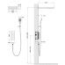 Душевая система Timo Petruma SX-5039/03SM с термостатом Черный
