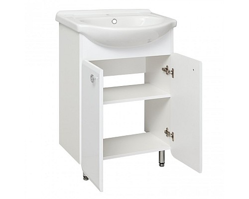 Тумба под раковину Runo КАПРИ 55 УТ000003778 белая