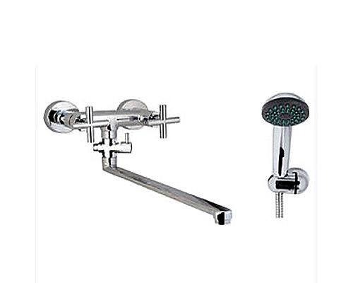 Смеситель для ванны GPD Nino AEB08-3 универсальный Хром