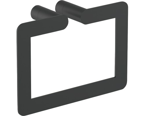 Полотенцедержатель Nofer Verona 16880.N Черный матовый