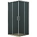 Душевой уголок Azario Seattle AZ-131 S A 90*90*195 профиль Хром стекло прозрачное