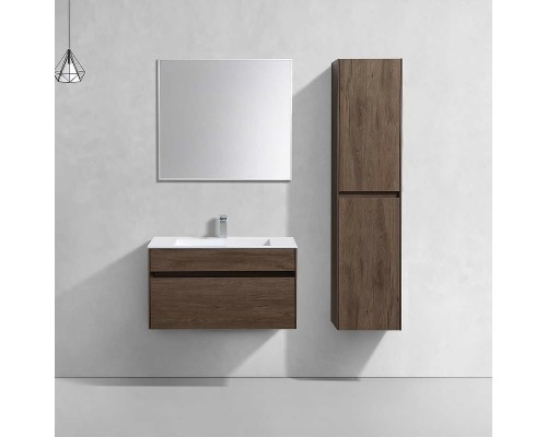 Тумба под раковину Vincea Chiara 80 VMC-2C800RO подвесная R.Oak