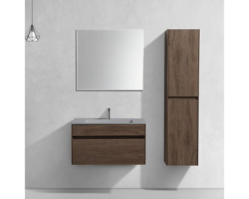 Тумба под раковину Vincea Chiara 80 VMC-2C800RO подвесная R.Oak