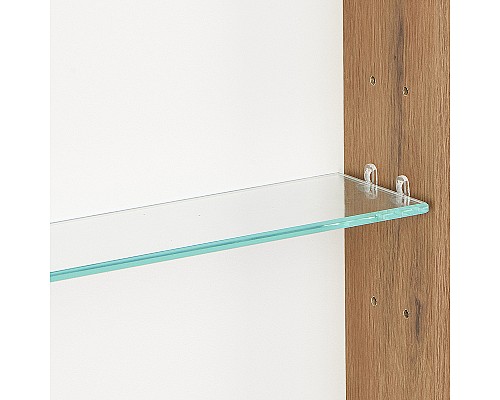 Зеркальный шкаф Aquaton Сканди 45 1A252002SDZ90 Белый Дуб рустикальный