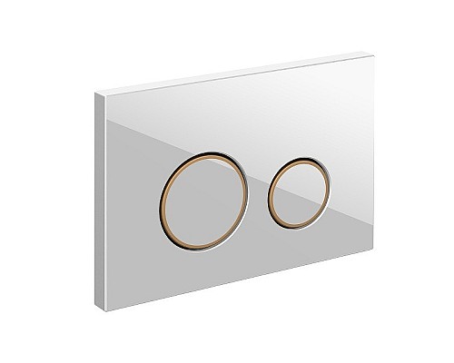 Клавиша смыва Cersanit Link 63535 Белая матовая