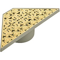 Душевой трап Migliore 300х125 24895 с решеткой Золото