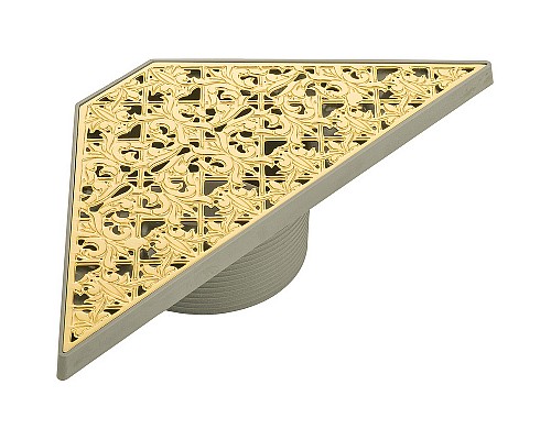 Душевой трап Migliore 300х125 24895 с решеткой Золото