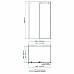 Душевой уголок WasserKRAFT Vils 120x90 56R07 профиль Хром стекло прозрачное
