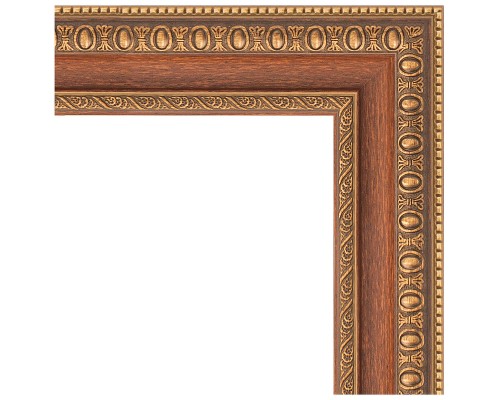 Зеркало Evoform Definite 85х65 BY 3171 в багетной раме - Бронзовые бусы на дереве 60 мм