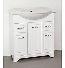 Тумба под раковину Style Line Олеандр-2 75 ЛС-00000048 белая